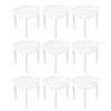 Hemoton 100Pcs Pizza Table Box Saver Stands Tripod Pizza Tripod