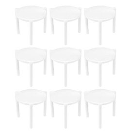 Hemoton 100Pcs Pizza Table Box Saver Stands Tripod Pizza Tripod Stack Pizza Tripod for Home Restaurant Pizza Toppings Station