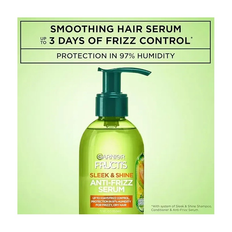 Serum Antifrizz Garnier Fructis Sleek & Shine 150 Ml