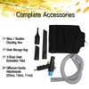 Air Blow Gun Kit, Duster Compressor Tool with Blow/Suction Cleaning