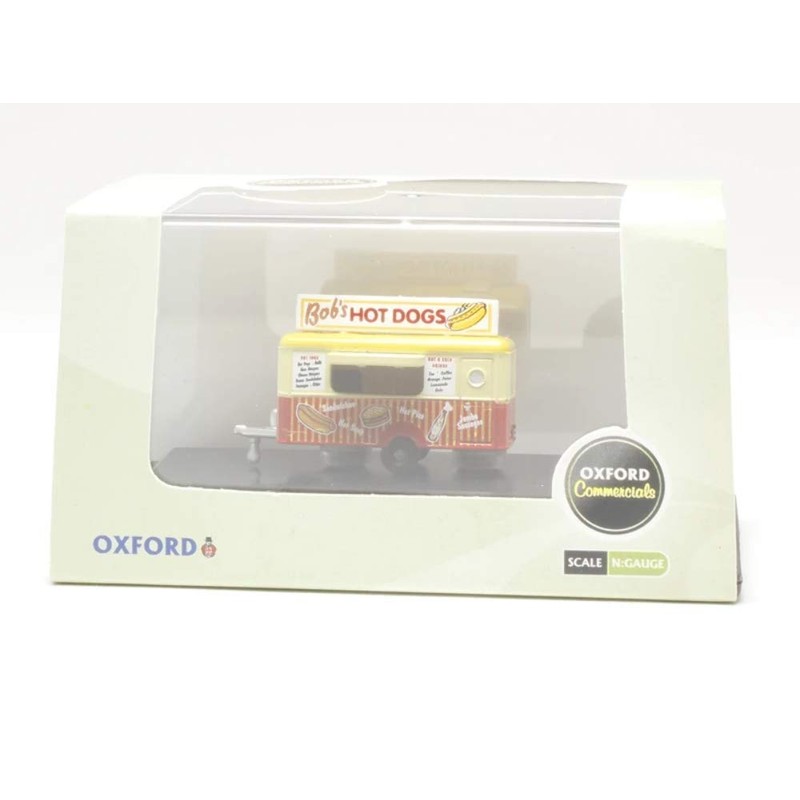 OXFORD DIECAST NTRAIL001 Mobile Trailer Bobs Hot Dogs