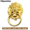 Mgoodoo Knobs Lion Head Front Door Knockers Home Garden Door