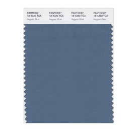 PANTONE Smart 18-4320X Color Swatch Card, Aegean Blue