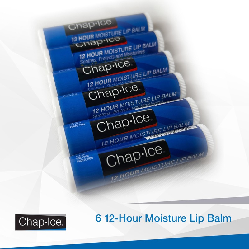 Moisturizing Lip Balm SPF 15 – 6 Pack Lip Balm