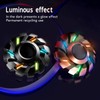 Luminous Fingertip Rotating Toy Stress Reduction and Anxiety Relief Cool