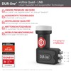 DUR-line + Ultra Quad LNB – 4 Participants Black –