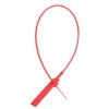 100Pcs Disposable Label Cable Wire Ties Zip Ties Colourful Identification
