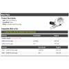 Marketplace Auto Parts Water Pump - Compatible with 2006-2008 Ford