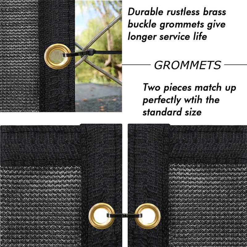 UPGRADE Privacy Screen Fence 170 GSM 90% Visibility Blockage 5'x30'