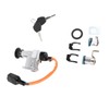 Ignition Switch Assembly Stainless Steel for Chinese GY6 Electric Scooter