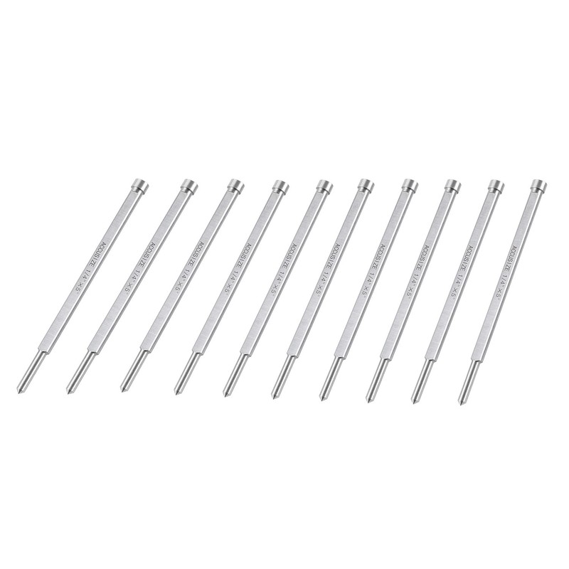 Accusize Industrial Tools 1/4" x 5" Pilot Pins for Annular