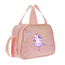 Unicorn Ballerina Pink Childrens Kids Ballet Tap Dance Bag (PAR2)