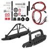 1/10 RC Metal Front Rear Bumper with LED Light Kit