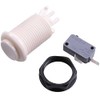 CABLEPELADO Americano Arcade Button with Micro Switch, Arcade Machine Button,