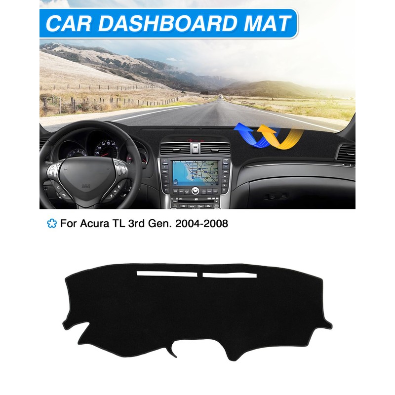 Cartist Dash Cover for Acura TL 2004 2005 2006 2007