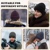 Beurlike Winter Beanie Hats for Men Women Warm Thick Soft