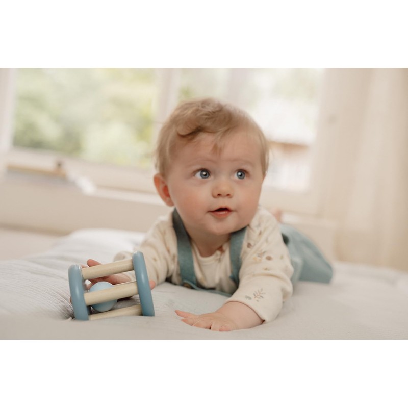 Little Dutch Forest Friends 7251 FSC Wooden Rattle Blue