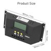 PWM Intelligent Solar Controller Photovoltaic Power Generation Solar Charge Controller