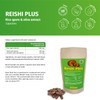 Reishi Sporen Extrakt mit Olivenblatt-Extrakt (40% Oleuropein) Kapseln, Vegan (360