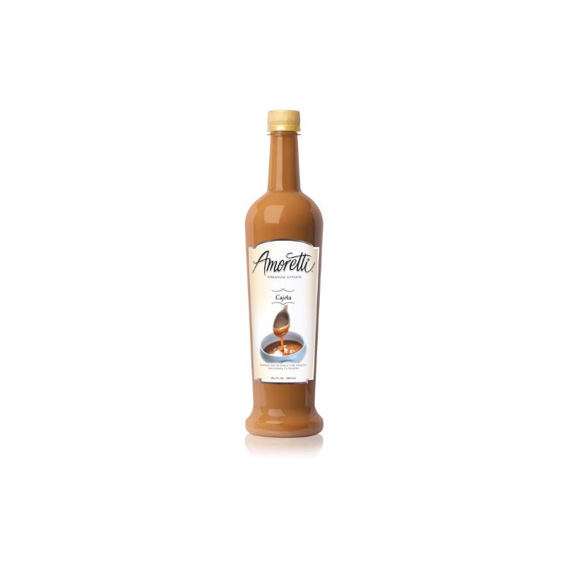Amoretti Premium Syrup, Cajeta, 25.4 Ounce