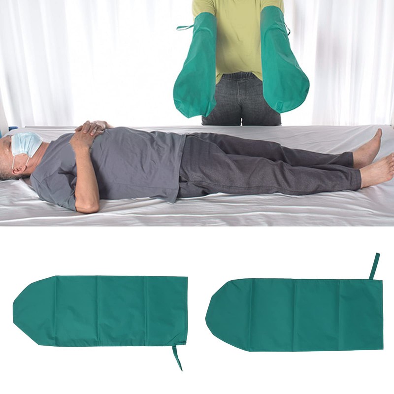 1 Pair Patient Transfer Gloves Slide Sheet Assist Moving Elderly