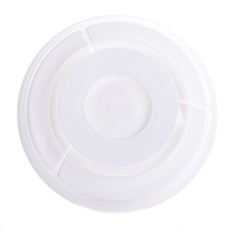 Ability Superstore White Divided Plate