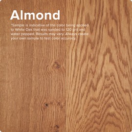 Rubio Monocoat Wood Stain & Finish Sample - Almond | Oil Plus Part A | Quick-Dry, Eco-Friendly Linseed Wood Oil for Indoor Use | Ideal for Sampling Oil Plus 2C & Touch Ups | 20 mL