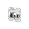 METZ Connect 130B20D11200KE Network Socket Flush-Mounted Insert 1 Port
