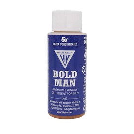 Hiketron Masculine Scents Sample Pack, Liquid Laundry Detergent, 5x Ultra Concentrated, Tough Stains Remover, Long Lasting Masculine Scent (2 FL OZ X 4)