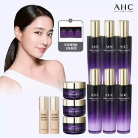 AHC 프라임 엑스퍼트 EX 기초세트 3세트+콜라겐탄력세럼 2개 AHC Prime Expert EX Basic Set 3 Sets + Collagen Elastic Serum 2 pieces [Basic product]