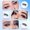 PURELEOR Individual Cluster Lashes Kit Lash Extensions Set DIY Multiple