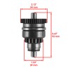 Caltric Starter With Drive Bendix and Relay Solenoid for Polaris
