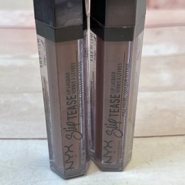 NYX 2- NYX Professional Makeup Slip Tease Full Color Lip Lacquer Decadent STLL24