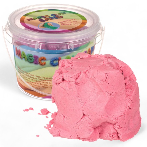 MIJOMA Versatile Magic Kneading Sand, Kinetic Sensory Play Sand, Shaping