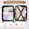 Redbaker 6 Pcs Kids Luggage Set, 18 Inch Rolling Suitcase