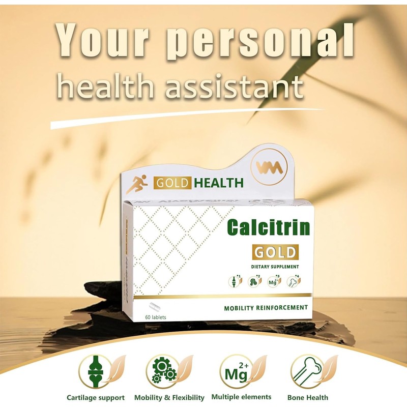XCFXCF Calcitrin Gold Dietary Supplement - Mobility & Bone Strength