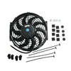BLACKHORSE-RACING 12" inch Slim Fan Push Pull Electric Radiator Cooling