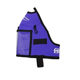 Gallon Gear 1 Gallon Fitness Hydration Cover | Neoprene Insulated Cooling & Portable Gym Water Bottle Carrier | CASE with Storage Pockets (Purple)