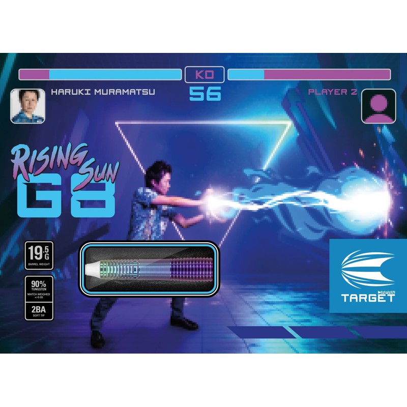 TARGET RISING SUN G8 ALL GROOVED 90% 19.5G 2BA (Rising