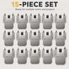 40 lb Claw Drywall Picture Hangers for Frames, Mirrors &