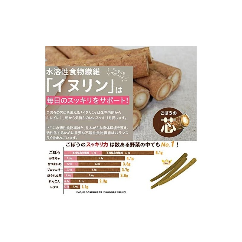 (5 Bags) Ajikan (4965919258330-5) Japanese Roasted Burdock Tea (Tea Bags),