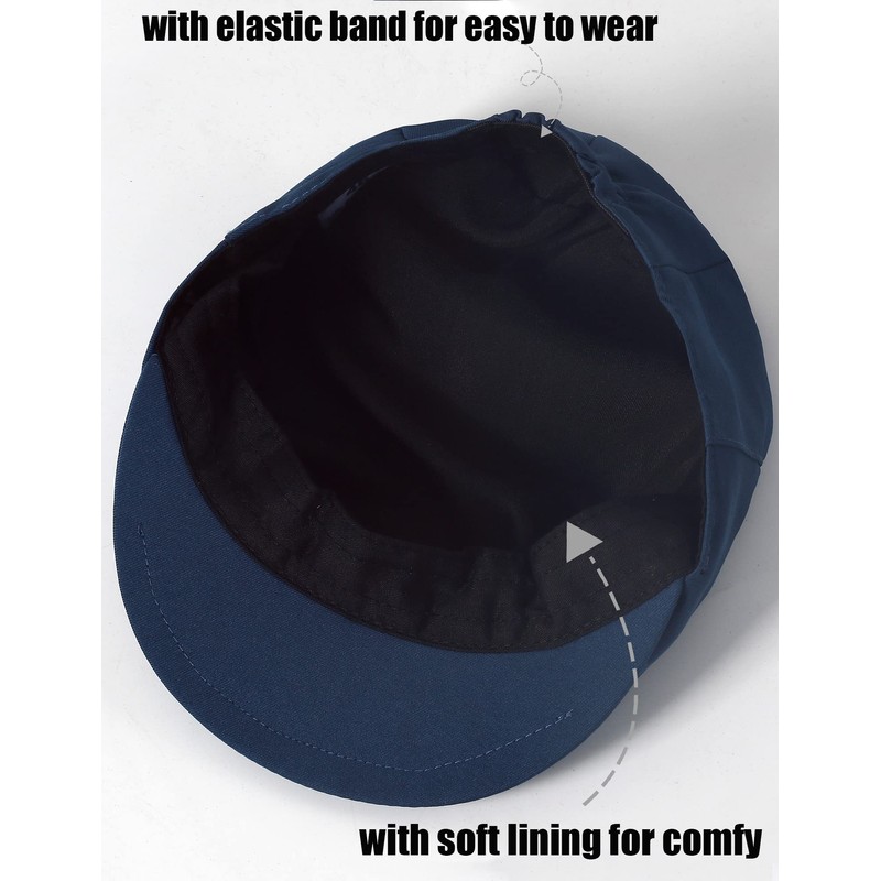 A&J DESIGN - Gorra de conductor clásico para niños, Azul