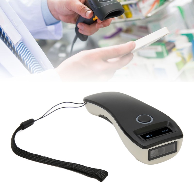 Handheld Barcode Scanner 2.4G Or BT Voice Prompt 120FPS 900K