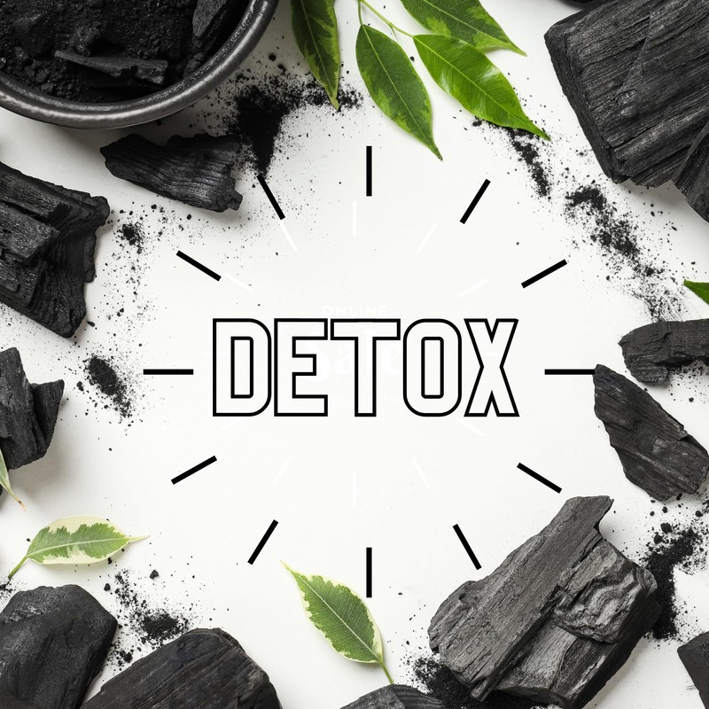BODI BEAUTY Active Detox Charcoal Body Scrub with Vitamin E,