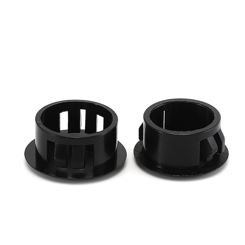 JIHUOO Plastic Hole Plugs - Rubber Door Screw Hole Covers