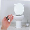 LALAFINA Toilet Tank Replacement Kit Cistern Screws Sealing Ring Toilet