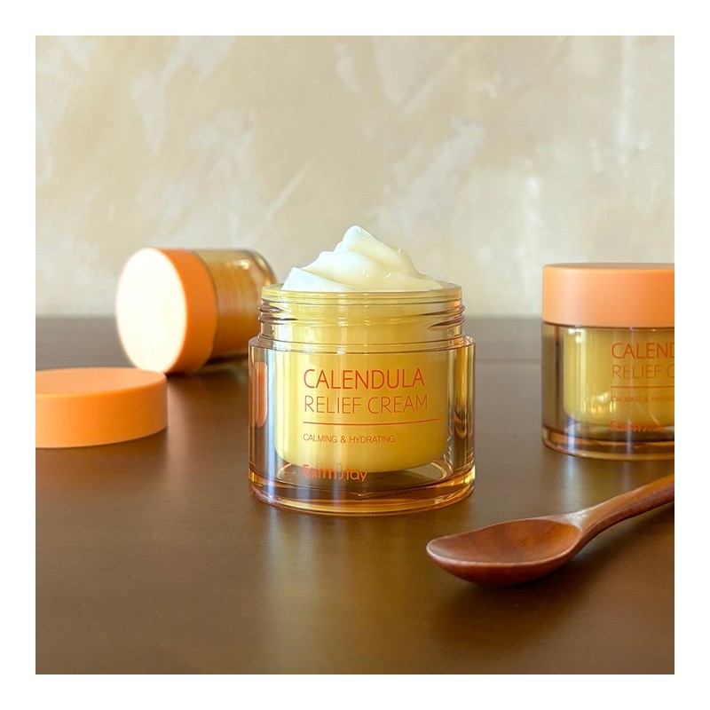 [Moisturizing power UP] Vegan Hypoallergenic daily calendula cream / [수분보습력UP]