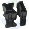 Osompar Console Center Cup Holder Insert Compatible with 2015 2016