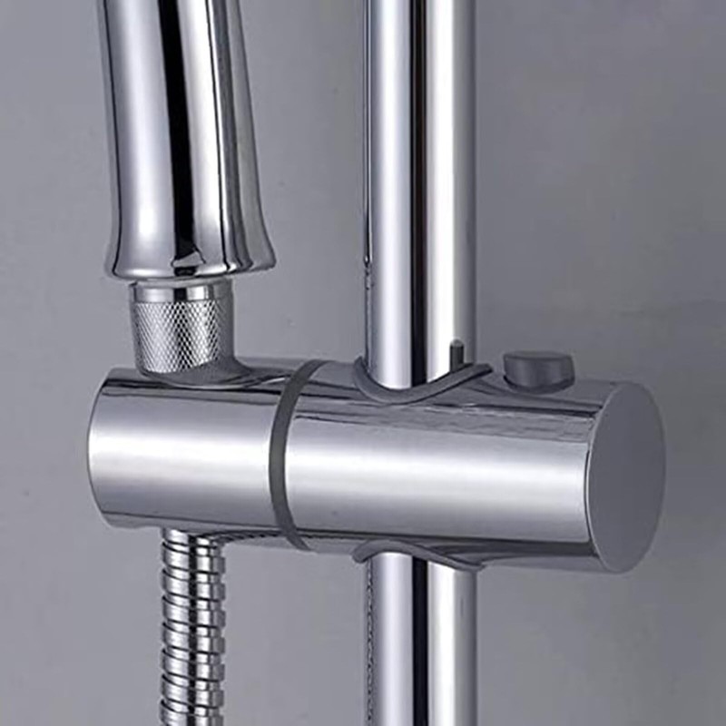 Shower Bracket 18mm ABS Chrome Hand Shower Holder Universal Replacement