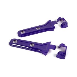 alxiang Tailgate Door Spare Tire Hinge Cover Trims Purple M 2pcs Rear for Jeep for Wrangler 2018-2019 TDSTHCTPF2JWJM